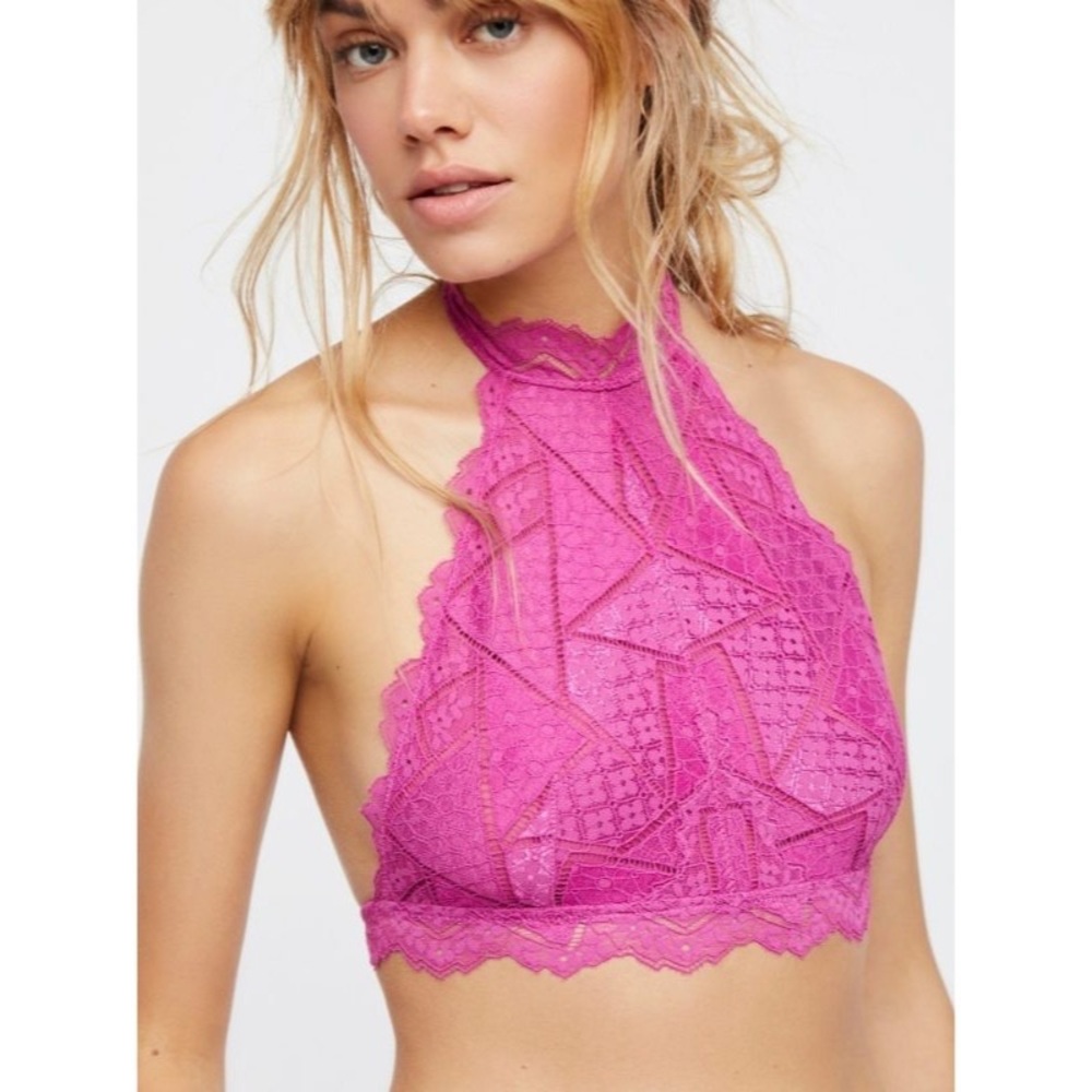 NWT Free People Moonstruck Halter Bra - Picture 1 of 8